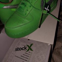 OFF-WHITE AIR FORCES GREEN