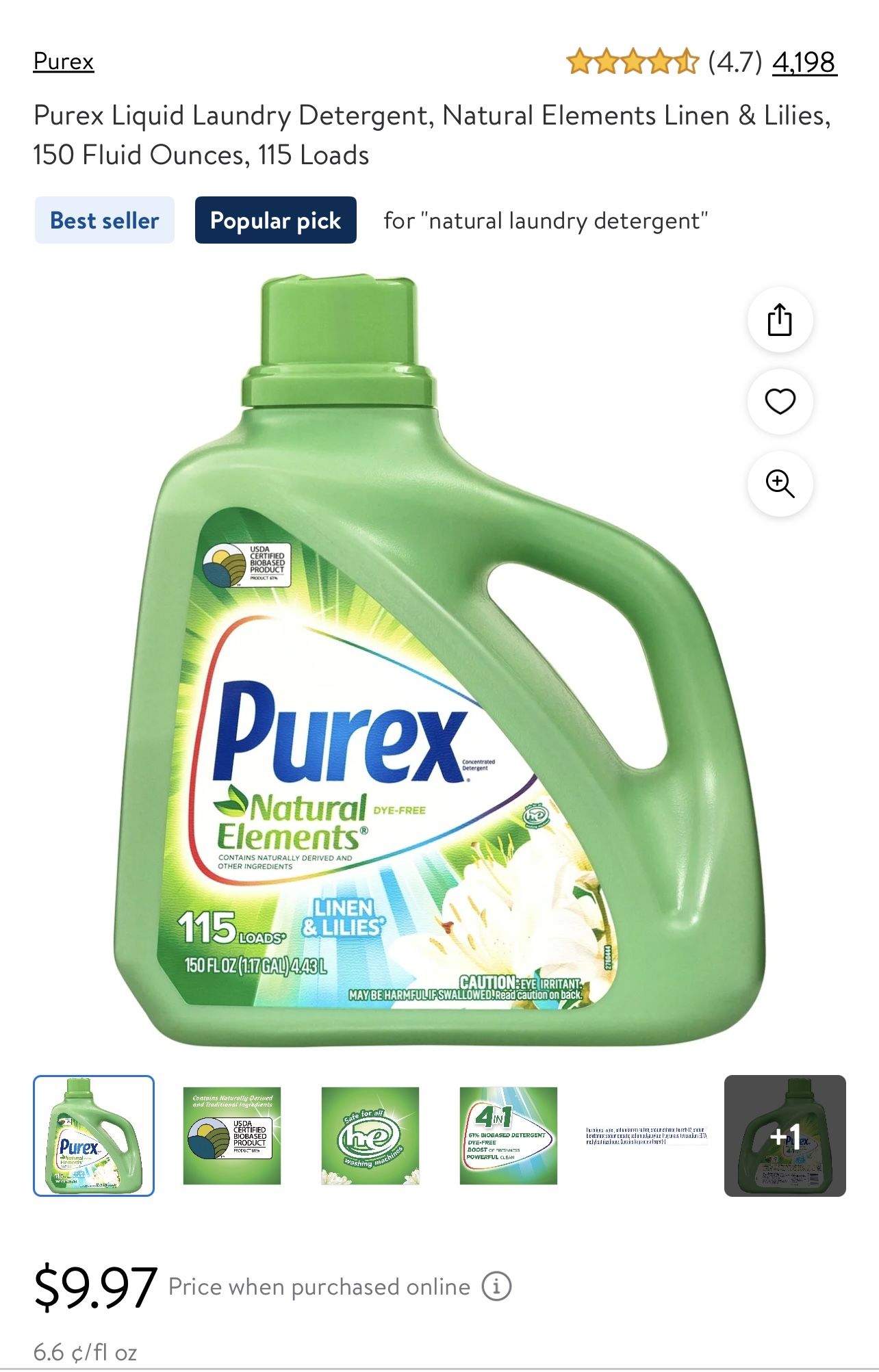 Purex Laundry Detergent
