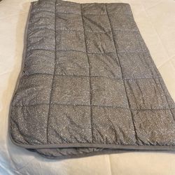 Reversible 12 pound weighted blanket