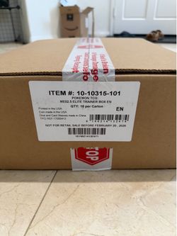 Pokemon Ascended Hero Etb Case