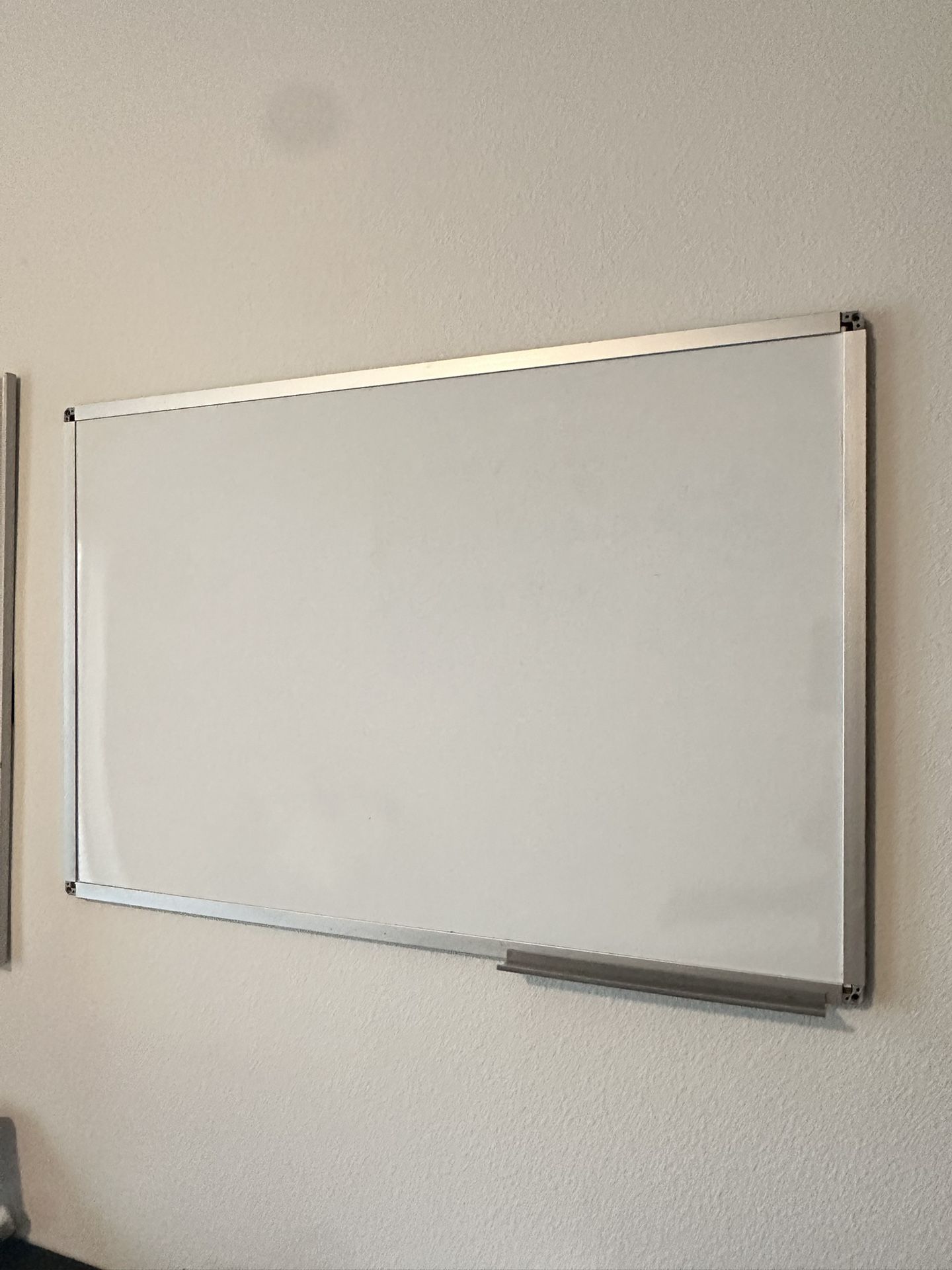 Whiteboard / dry erase board And pin board
