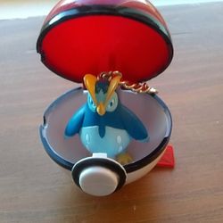 Prinplup pokeball keychain