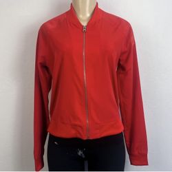Adidas Equipment Red windbreaker full zip XS