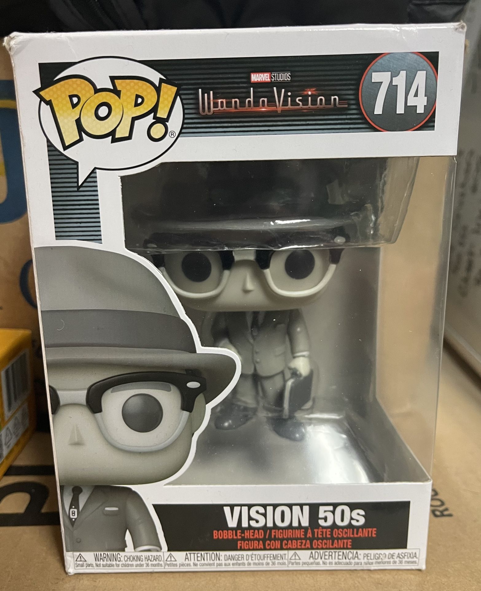 Funko POP! Marvel: WandaVision - 50s Vision with Chase