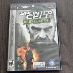Splinter Cell Double Agent PS2 CIB W/ Manual - PlayStation 2