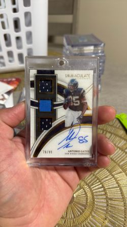 Immaculate Antonio Gates Auto /99
