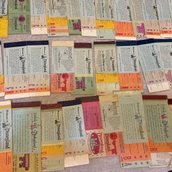 Vintage Collectible Disneyland Tickets Lot!!