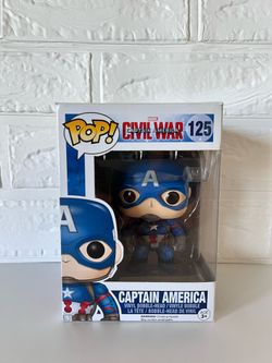 Captain America Civil War Pop #125