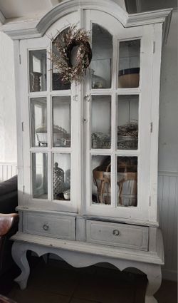 Cottage Farmhouse French Country Hutch