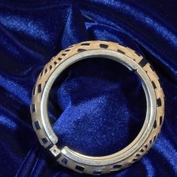 Women’s Gold-Tone Ornate Cuff Bracelet – Statement Jewelry