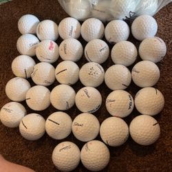 34 Titleist Velocity Non-Water Golf Balls