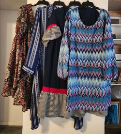 Four Cute Dresses, Size 2X