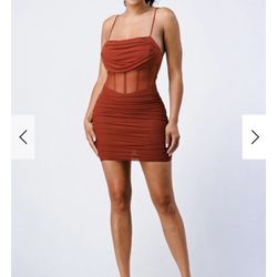 Orange Dress