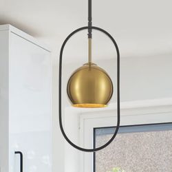 (2) Available- Globe Pendent Light Fixture 