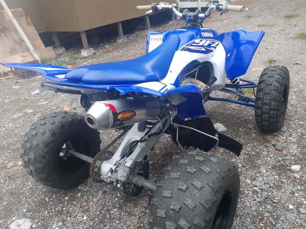 Yfz450r years 2018
