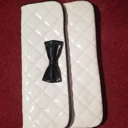 Forever 21 White Purse Wallet Clutch