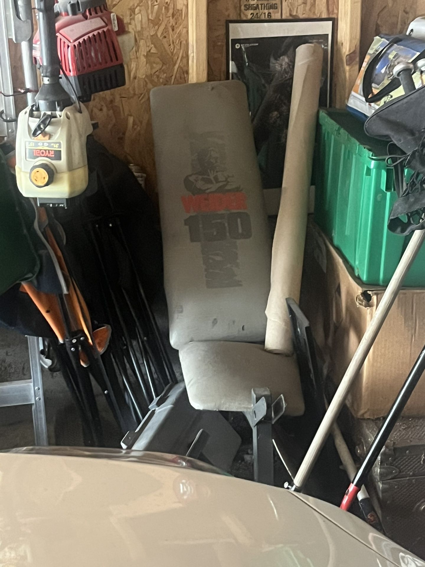 Wielder 150 Weight Bench & Weight 