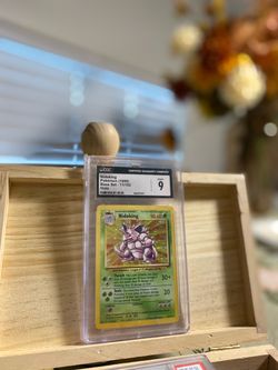 Nidoking 1999 Base Set Holo CGC Mint 9