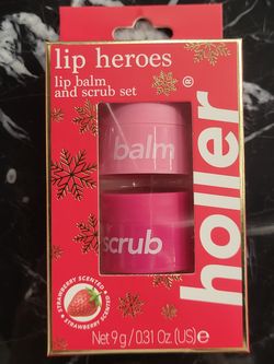 Holler & Glow Lip Balm & Scrub Bulk item