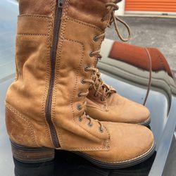 Brown Leather Boots