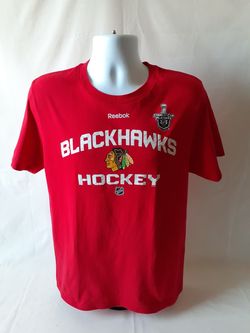 Chicago Blackhawks men's red short-sleeve t-shirt