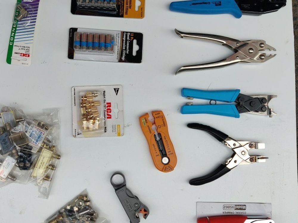 Coax Tools And Hardware $25.00