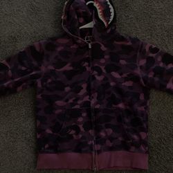Purple Bape Hoodie
