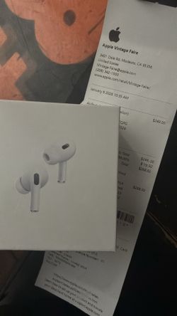 Airpods pro 2 with receipt