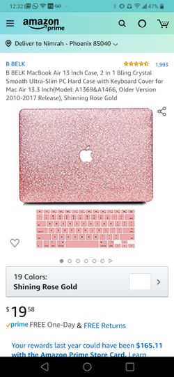 Macbook air 13" cover. Brand new in package