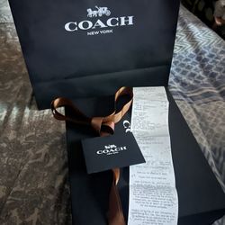 coach cross body bag authentic 