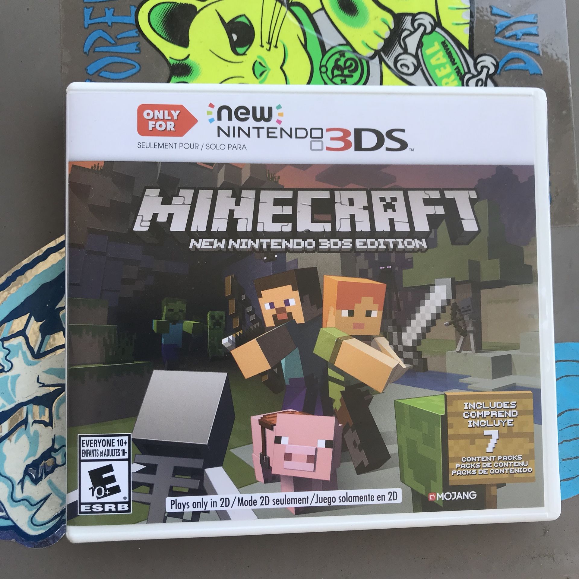 Minecraft Nintendo Ds game