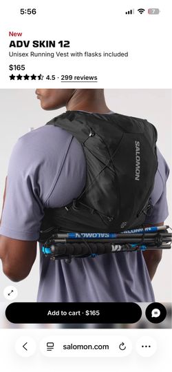 Salomon ADV Skin 12 Hydration Vest - NEW Design - Trail Running / Ultra Ready!