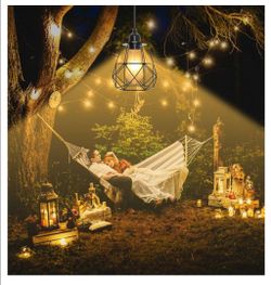 Solar light for camping or garden.