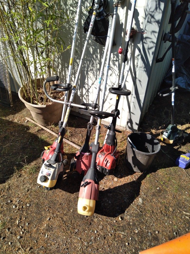 Weed Eaters, 28, Complete Machines. Repair Or Sell Parts