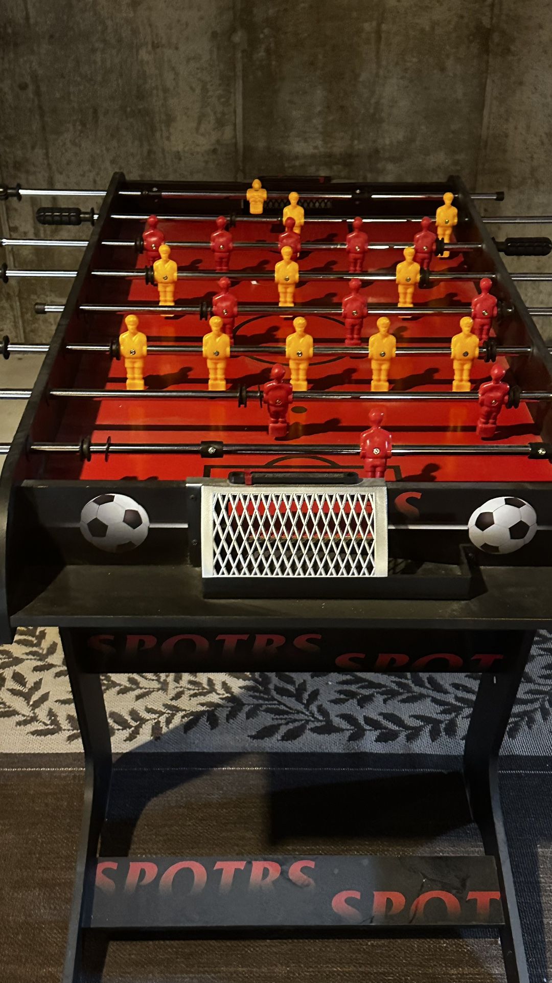 Foose ball & air hockey Table Games 