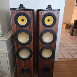 pair of Swan Diva 6.1 floorstanding loudspeakers
