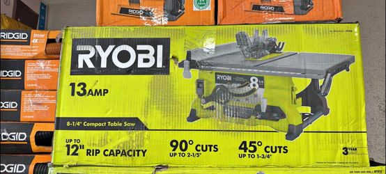 Ryobi 8-1/4 table saw