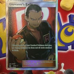 Pokémon Cards - Giovanni Exile
