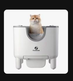 Automatic, self cleaning litter box