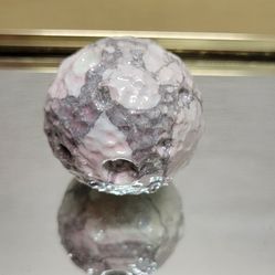 Howlite Moon Crystal Carving