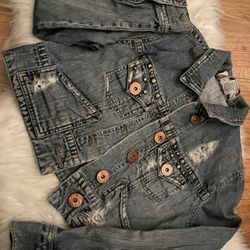 Vintage Z Cavaricci Jean Jacket 