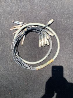 8ft 8ch Audio Snake XLR to Balanced 1/4