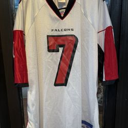 vintage Reebok Michael Vick Atlanta Falcons #7 NFL jersey Size 2xl White 
