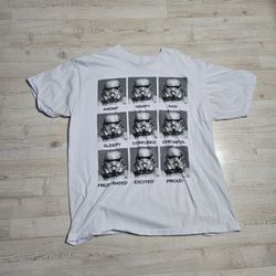 Star Wars Xlarge Mens Tee Shirt 