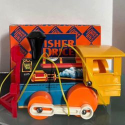 1989 Fisher Price Limited Edition #6575 Toot Toot Train Engine Mint 
