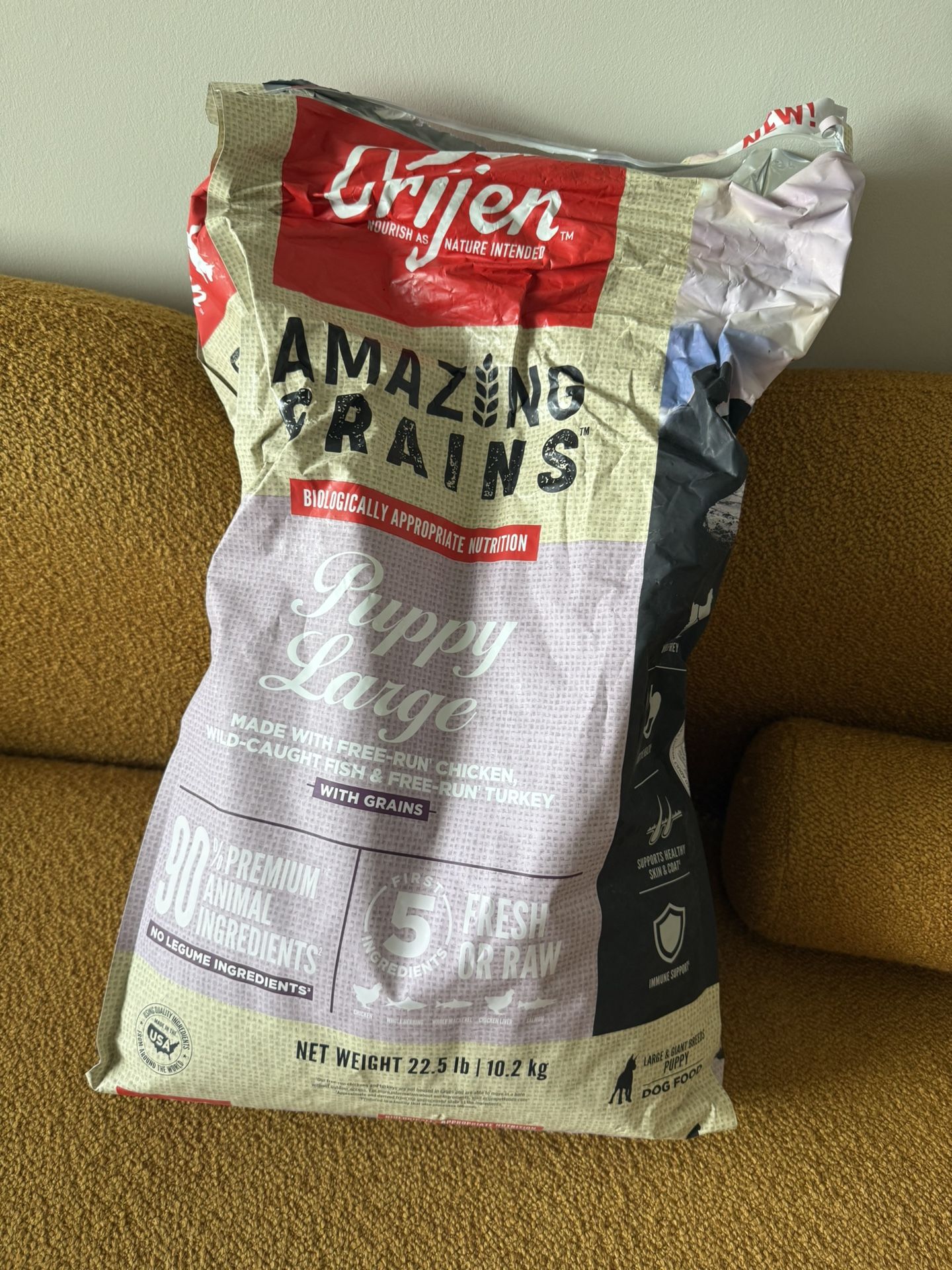 Free Two Half Full Bags Of Open Dog Food