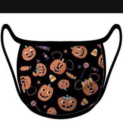 Disney Parks Candy Pumpkin Cloth Face Mask size XLarge (2 masks ) Serious inquiries only please  Pick up location in the city of Pico Rivera  