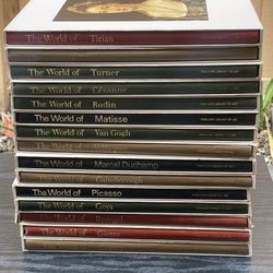Set Of 15 Art Books. The World of Painting by Time-Life Library of Art.
