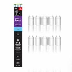 Feit Electric 4ft LED T8/T12 Ballast Bypass Tubes 10-Pack