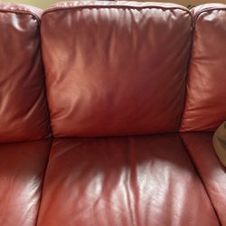 leather sofa 